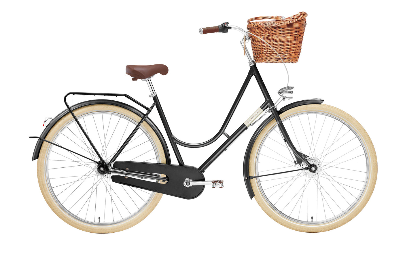 Bicicleta Urbana Creme Holymoly Doppio Jet Black Caliper (7 Speed, Dynamo)
