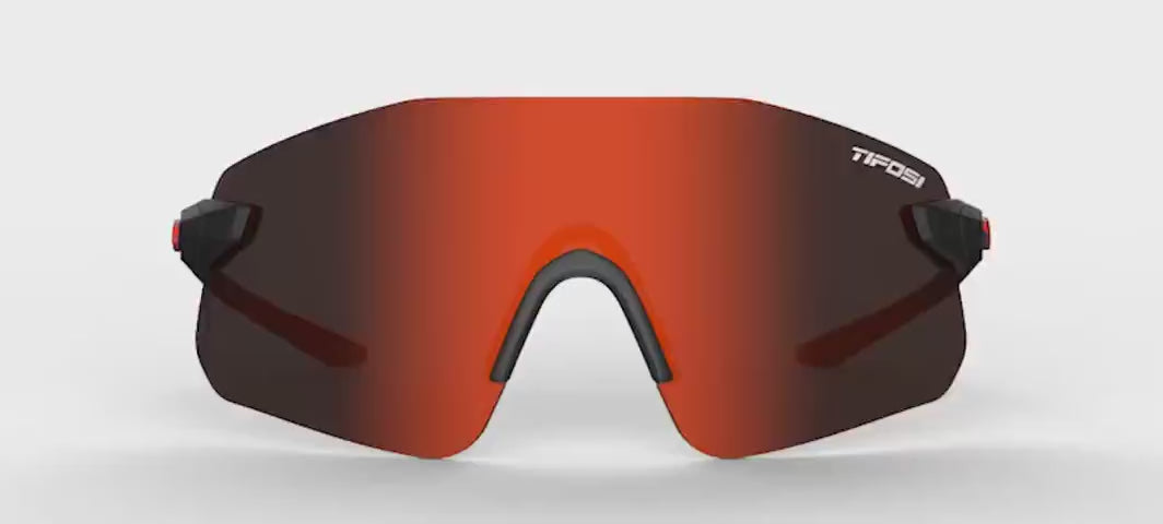 Lentes Tifosi - Vogel SL Matte Black Smoke Red
