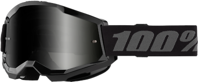 Antiparra 100% Strata 2 Sand Goggle Black - Smoke Lens