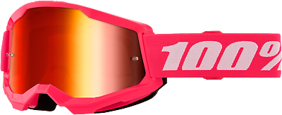 Antiparra 100% Strata 2 Goggle Pink - Mirror Red Lens