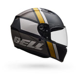 Casco Moto Calle Qualifier Chasm Negro Dorado Certificado QR Bell