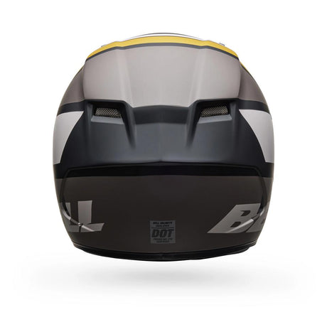 Casco Moto Calle Qualifier Chasm Negro Dorado Certificado QR Bell