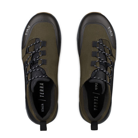 Zapatillas De Bicicleta Fizik Ergolace X2 Olive-Caramel