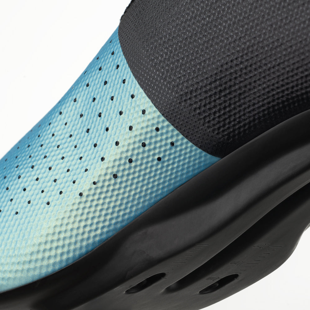 Zapatillas De Bicicleta Fizik Tempo Decos Carbon Iridescent Light Blue