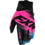 FXR Racing Guante Fxr Prime Mx E-Pink/Sky Blue/Black
