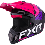 Casco FXR Clutch Comp Mx Black/Razz