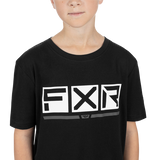 Polera Youth Premium T-Shirt 24S Black/White