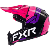 Casco FXR Clutch Comp Mx Black/Razz