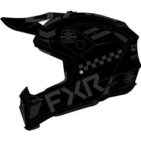 FXR Racing Casco Fxr Clutch Gladiator Black Ops