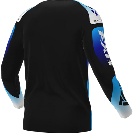 Jersey FXR Youth Clutch 26 Blue/Black/White