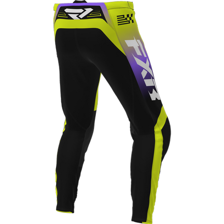 Pantalón FXR Clutch 26 Hivis/Black/Purple