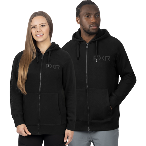 FXR Racing Poleron Fxr Unisex Clutch Cotton Zip Black Ops