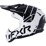 Casco Youth FXR Clutch Comp Mx White/Black