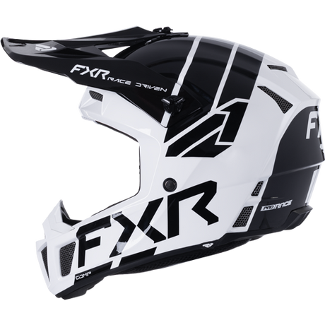 Casco Youth FXR Clutch Comp Mx White/Black