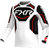 Jersey FXR Podium Relay 26 White/Black/Red