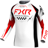 Jersey FXR Clutch Pro 26 White/Red/Black