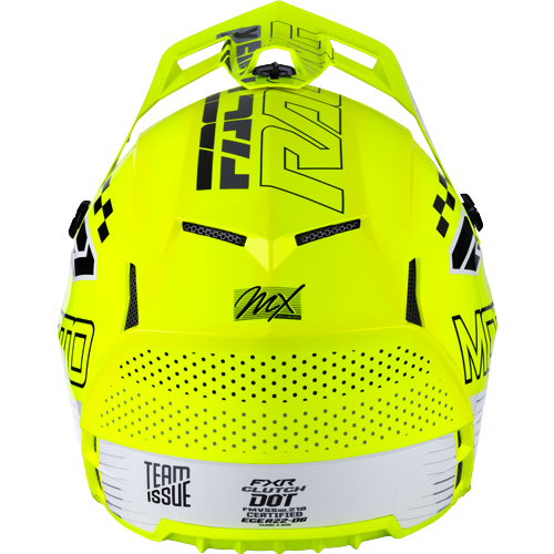 Casco FXR Clutch Race Div Mx Hivis