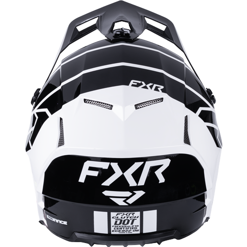 Casco Youth FXR Clutch Comp Mx White/Black