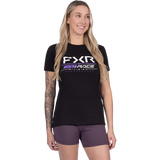 Polera FXR W Race Div Premium Black/Amethyst