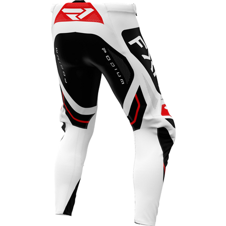 Pantalón FXR Podium Relay 26 White/Black/Red