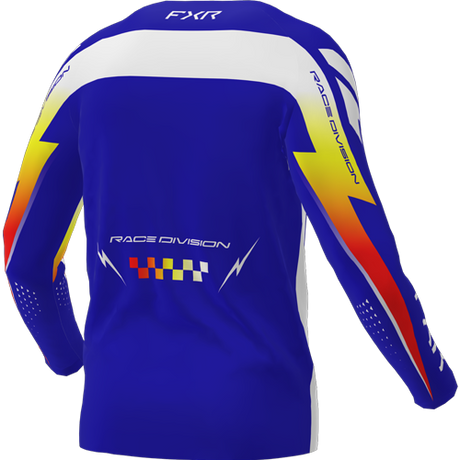 Jersey FXR Youth Clutch 26 Royal/Yellow/Red