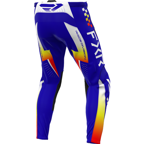 Pantalón FXR Youth Clutch 26 Royal/Yellow/Red