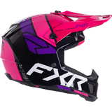 Casco FXR Clutch Comp Mx Black/Razz