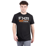 Polera FXR Race Div Premium Black/Orange
