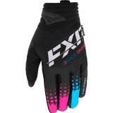 FXR Racing Guante Fxr Prime Mx Black/Blue/Pink