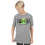 Polera Youth Premium T-Shirt 24 Grey Heather/Army Camo