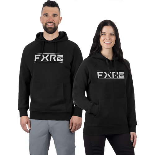Poleron Unisex Victory Po Hoodie 24 Black/White