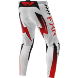 Pantalón FXR Clutch Pro 26 White/Red/Black