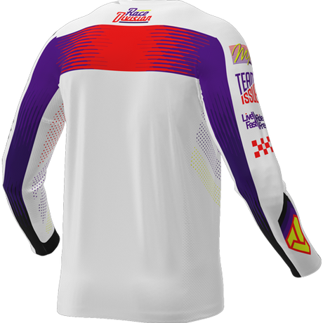 Jersey FXR Podium Gladiator 26 White/Purple/Red
