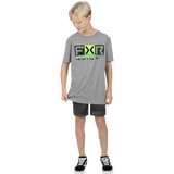 Polera Youth Premium T-Shirt 24 Grey Heather/Army Camo