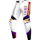 Pantalón FXR Podium Gladiator 26 White/Purple/Red
