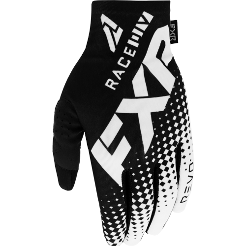 FXR Racing Guante Fxr Pro-Fit Lite Mx Black/White