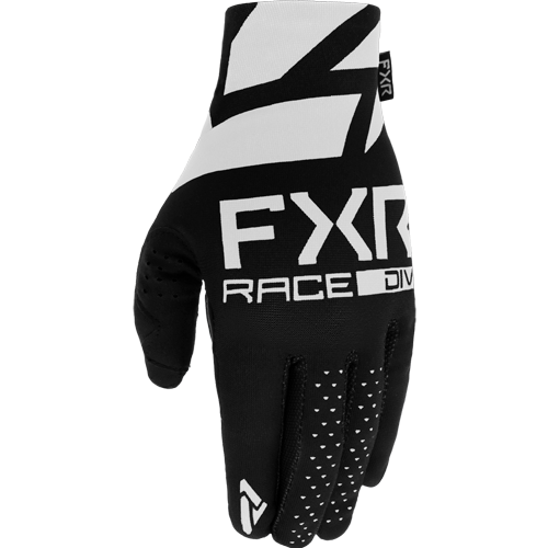 FXR Racing Guante Fxr Youth Pro-Fit Lite Mx Black/White
