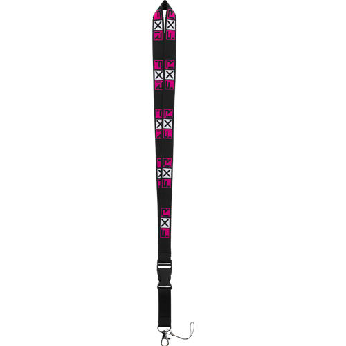 FXR Racing Lanyard Fxr 24 Black/Razz