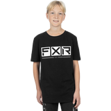 Polera Youth Premium T-Shirt 24S Black/White