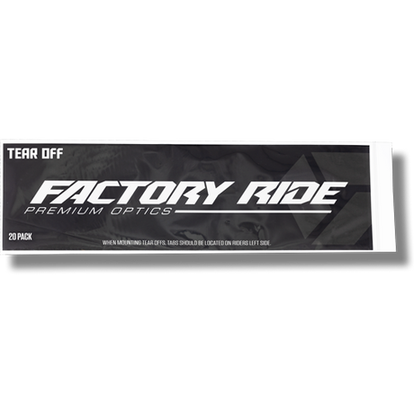 Factory Ride Factory Ride Tear-Offs 22