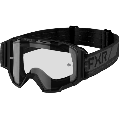 FXR Racing Antiparra Fxr Maverick Youth Clear Mx Black Ops