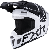 Casco Youth FXR Clutch Comp Mx White/Black