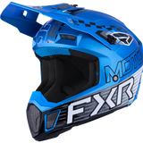 Casco FXR Clutch Race Div Mx Blue