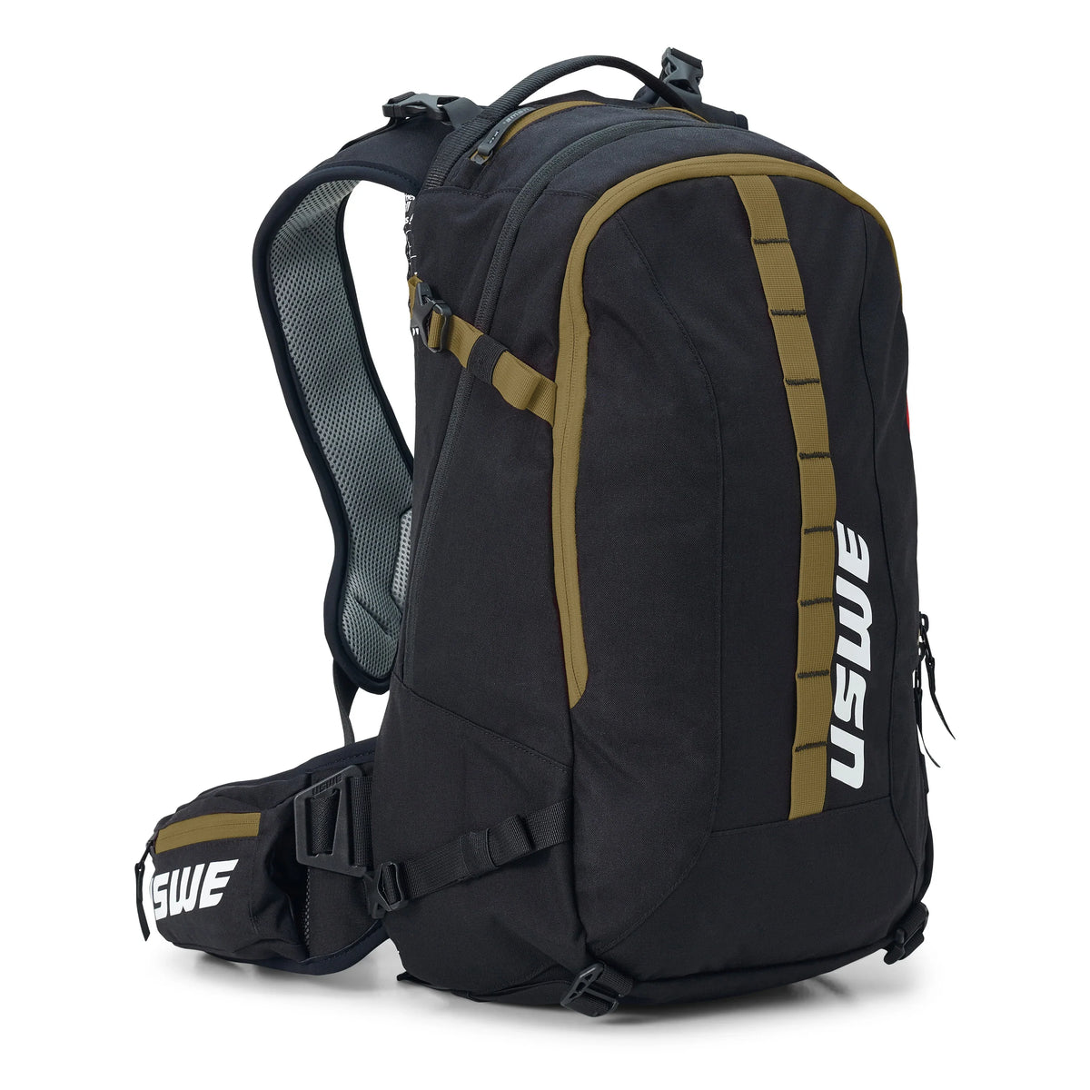 Mochila Uswe Core 25L Daypack Off-Road Black/Bronce