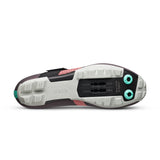 Zapatillas De Bicicleta Fizik Vento Ferox Carbon Rojo-Turquesa