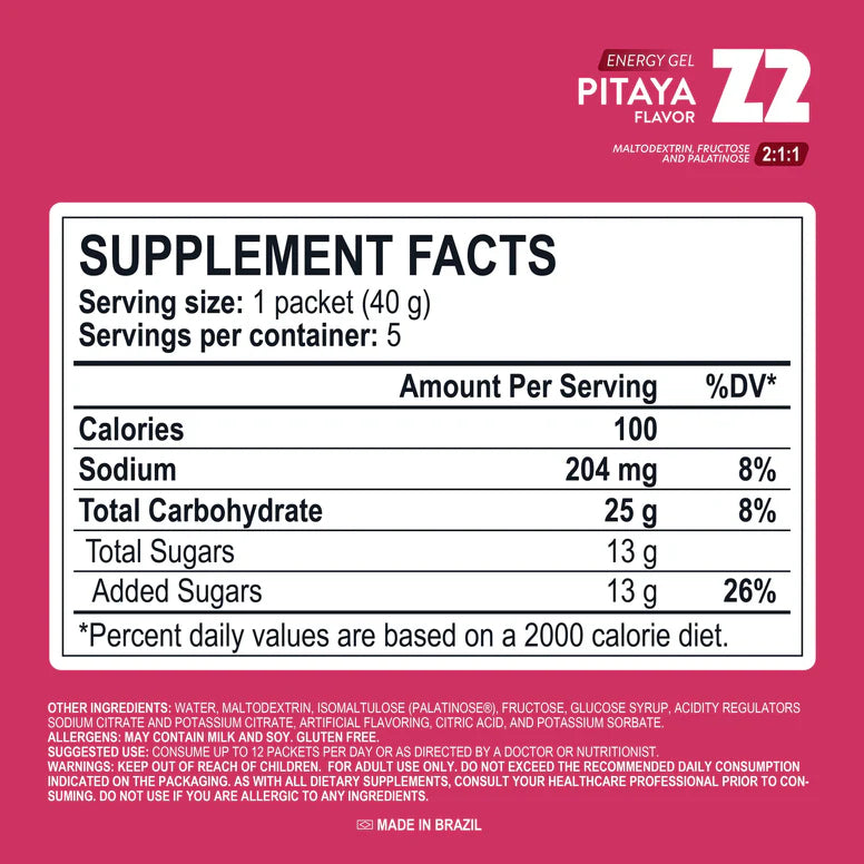 Energy Gel Z2 Pitaya