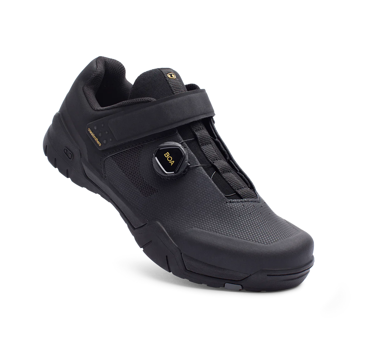 Zapatillas Ciclismo Crankbrothers Mallet E Boa Black/Gold - Black