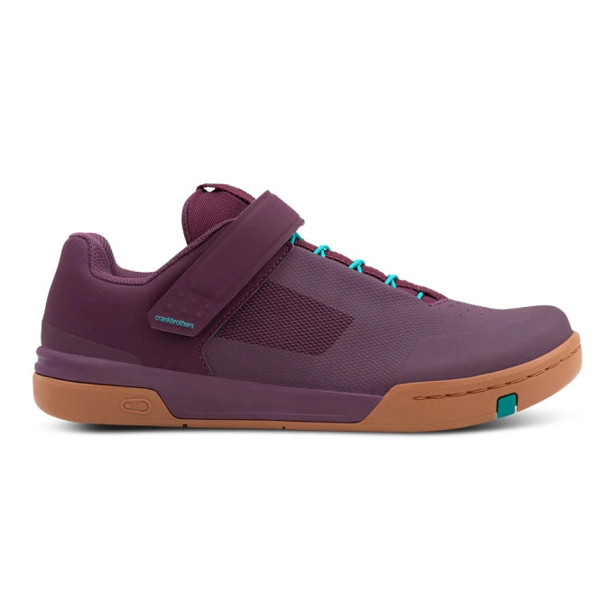 Zapatillas Ciclismo Crankbrothers Stamp Speedlace Purple / Teal Blue - Gum